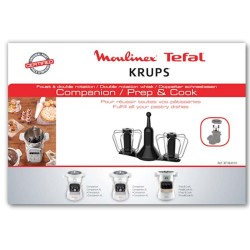 Fouet Double Rotation Pour Robot Companion Moulinex XF38J010