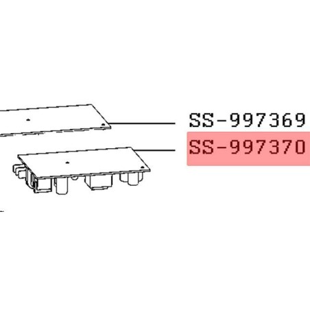 Carte électronique puissance cookeo Touch Moulinex SS-997370