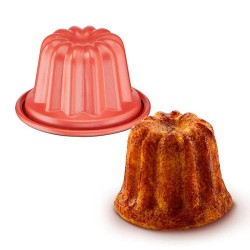 TEFAL CREABAKE 3 moules à cannelés 7,4 cm J3059004