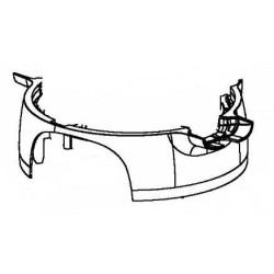 Corps supérieur bleu pour cuiseur Cookeo Moulinex SS-204346