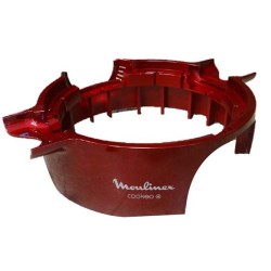 Corps supérieur rouge cuiseur cookeo Moulinex SS-208189